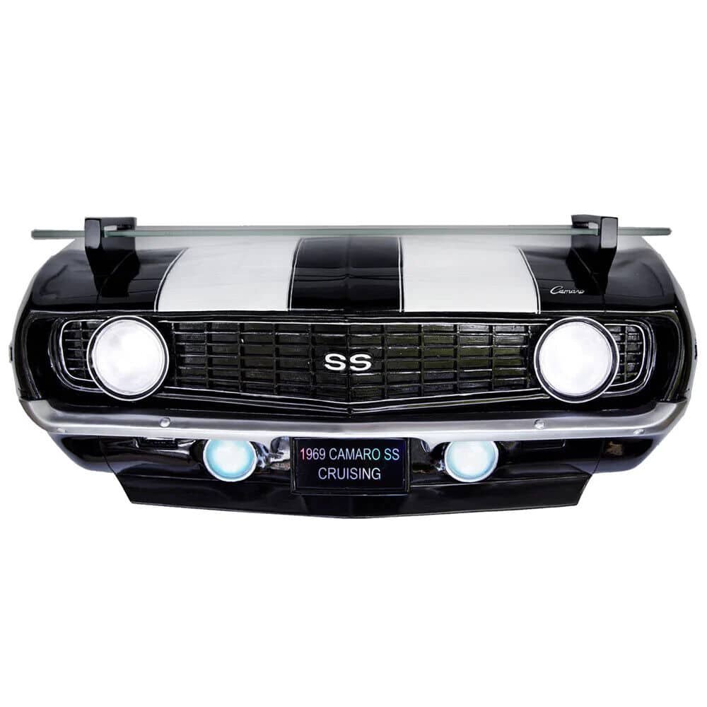 Black 1969 Chevy Camaro SS Front Wall Shelf- GoodSpeed USA