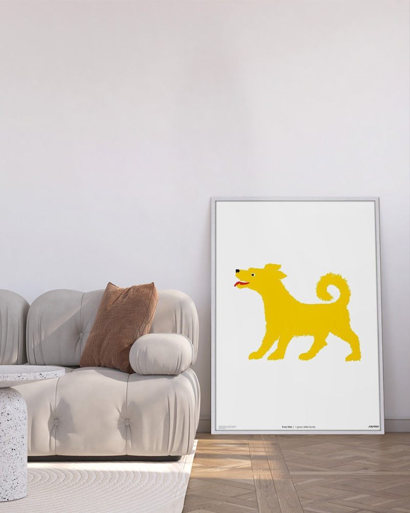 Dog ポスター【Enzo Mari │エンツォ・マリ】（50cm×70cm） – goodstock