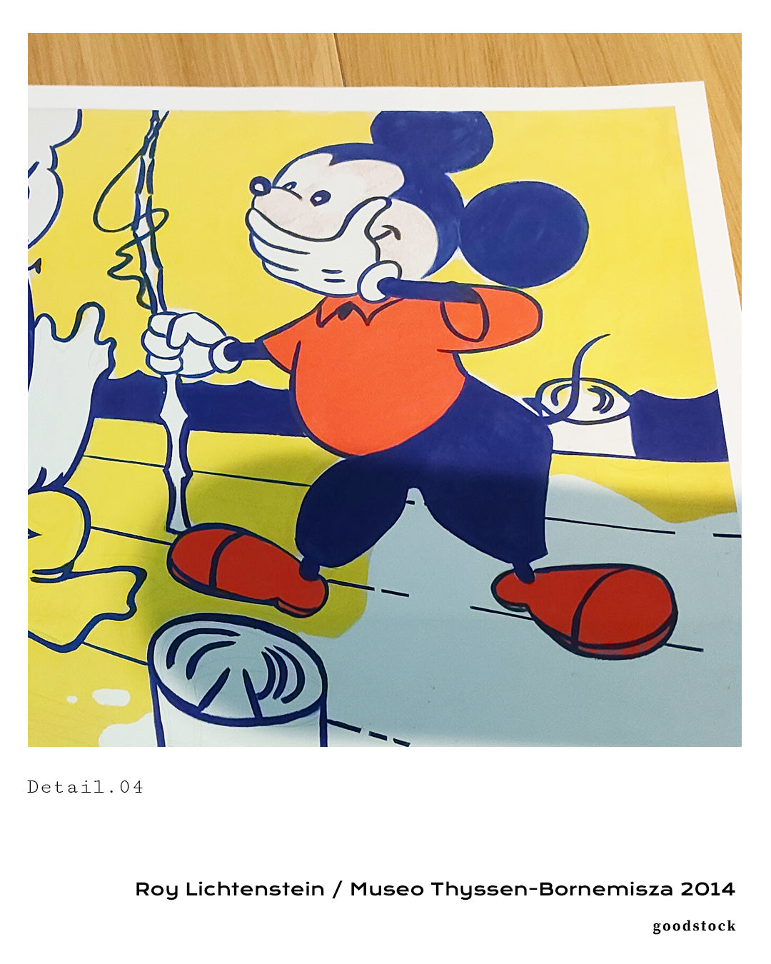 ロイ・リキテンスタイン展 海外ポスター A2サイズ Lichtenstein