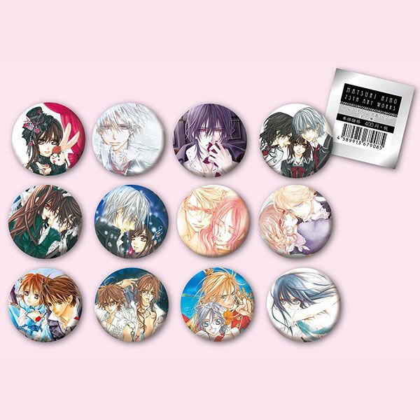 ヴァンパイア騎士 樋野まつり 白泉社ショップ限定 2017年 缶バッジ