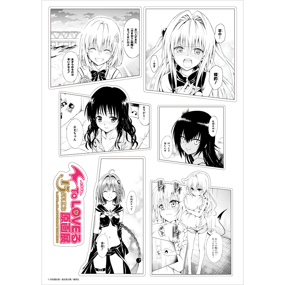 ToLOVEる トラブル 金色の闇 ヤミ 透視クリアファイル 当選品 非売品