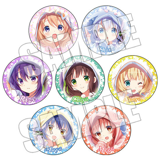 ご注文はうさぎですか？10th talkparty 2025 チノ 缶バッジ6点 ご注文