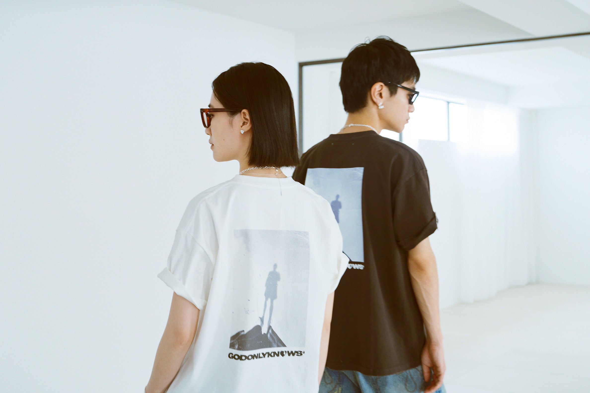 GOD ONLY KNOWS ホワイト Tシャツ Mサイズ GOD ONLY KNOWS ホワイトT