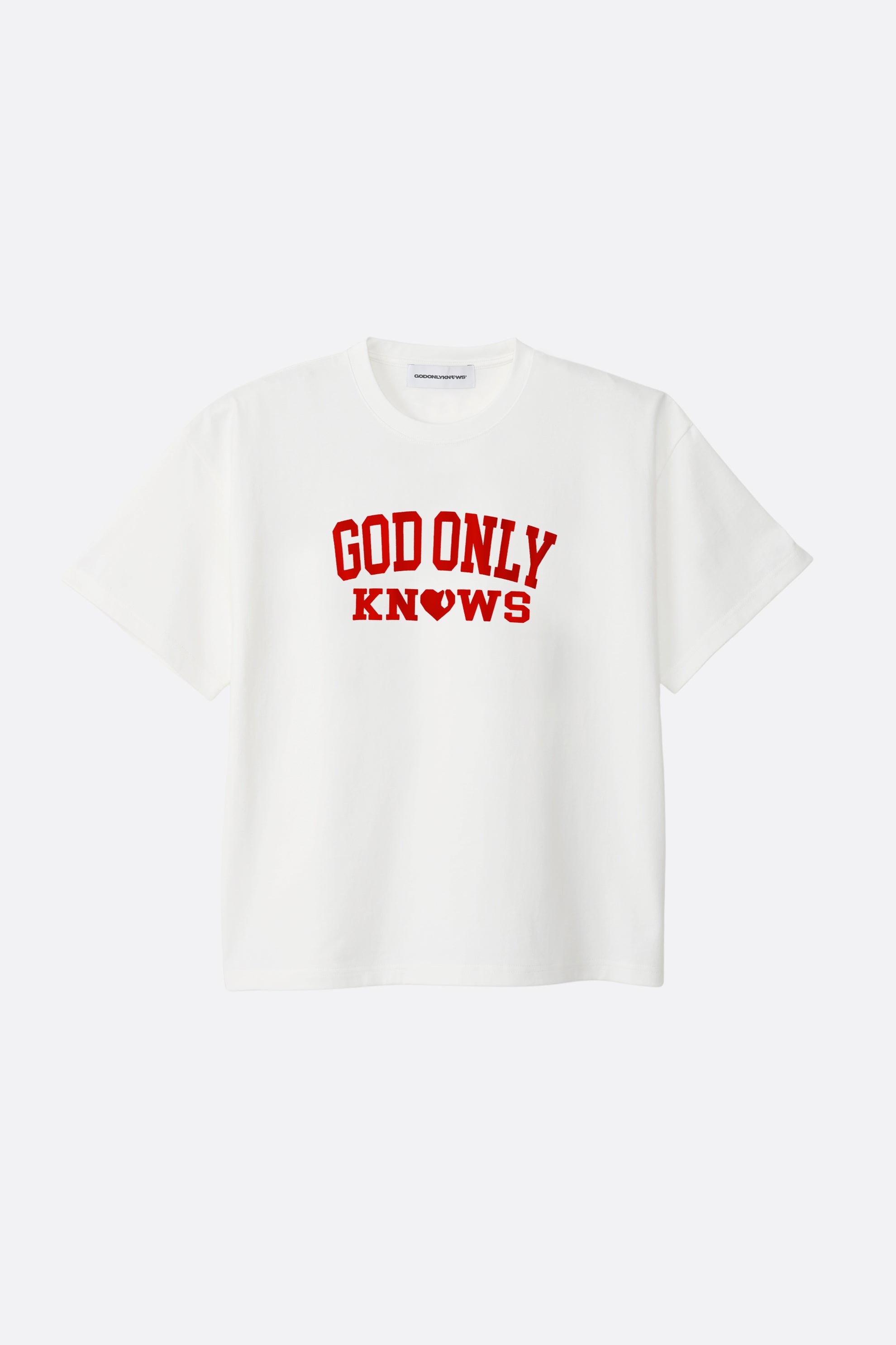 GOD ONLY KNOWS ×FRAGMENT Tシャツ GOD ONLY KNOWS x FRAGMENT Tシャツ
