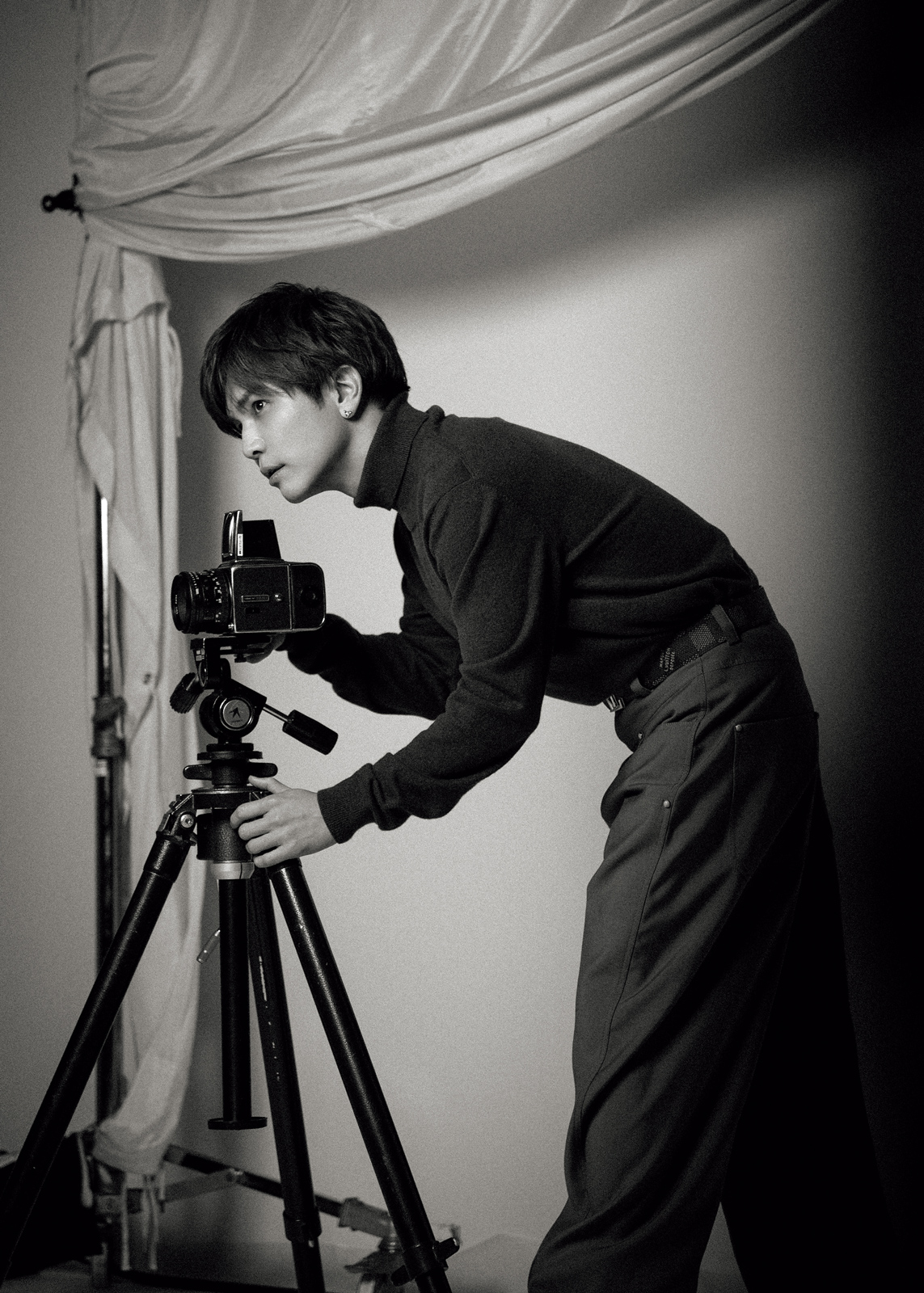 三代目JSB 岩田剛典ブランドGOD ONLY KNOWSデニムパンツ黒M 三代目JSB