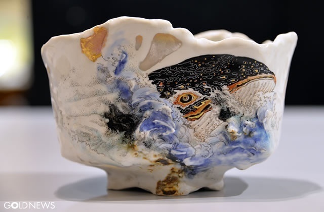 牟田 陽日 むた ようか 九谷焼 蓋物 牟田 陽日 むた ようか 九谷焼