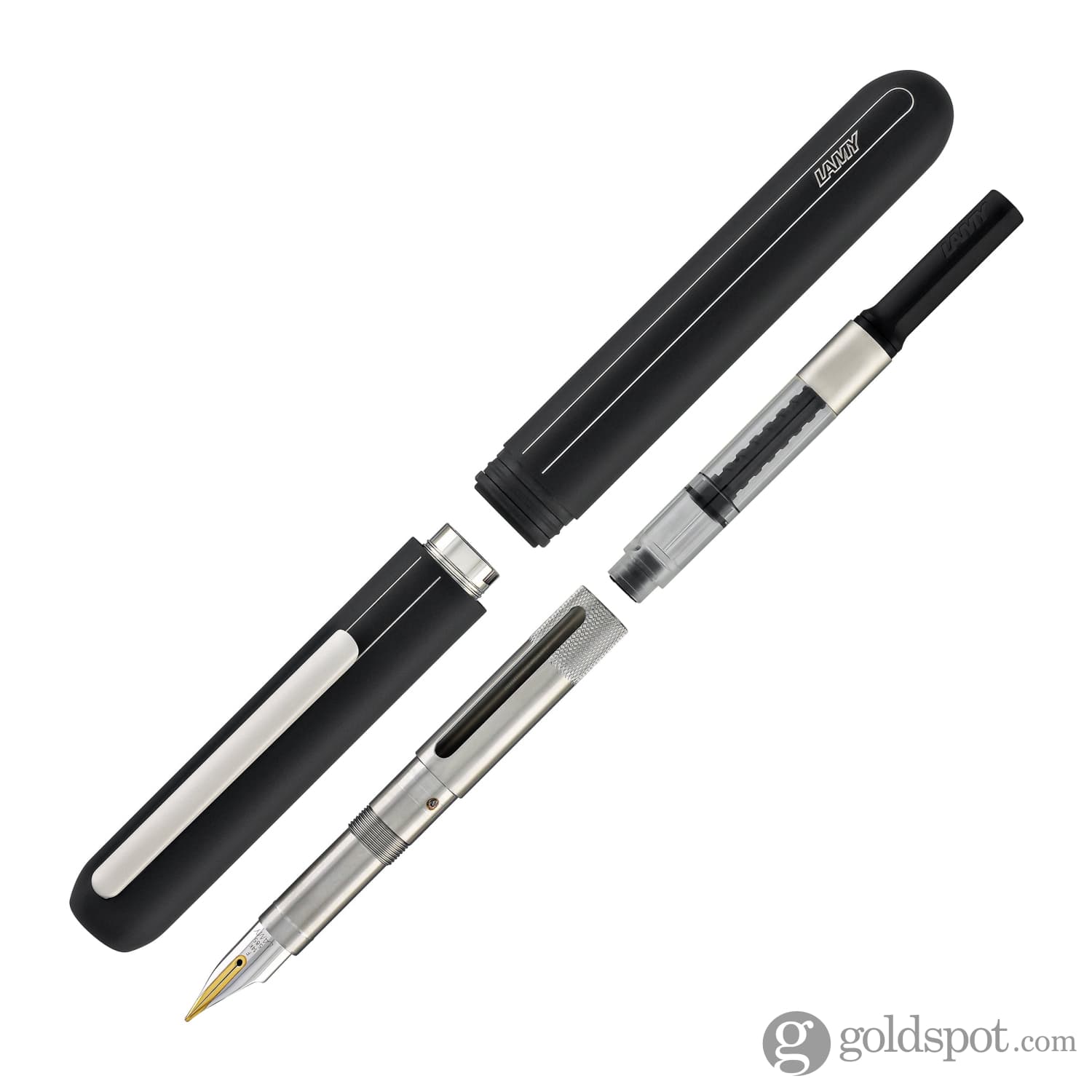 Lamy Dialog 3 Fountain Pen in Matte Black - Goldspot Pens