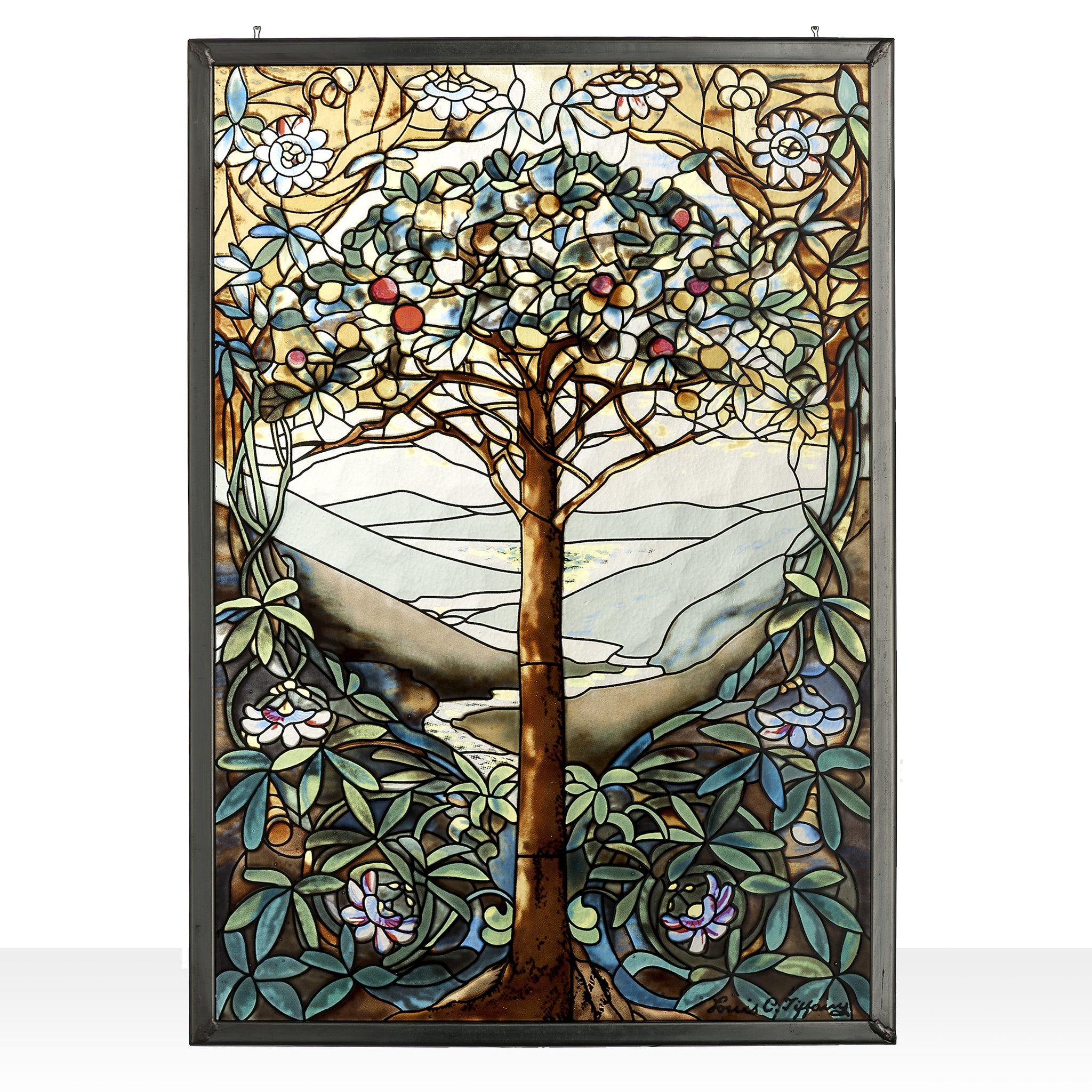 Tiffany Tree of Life - Glassmasters' Stained Glass Studio