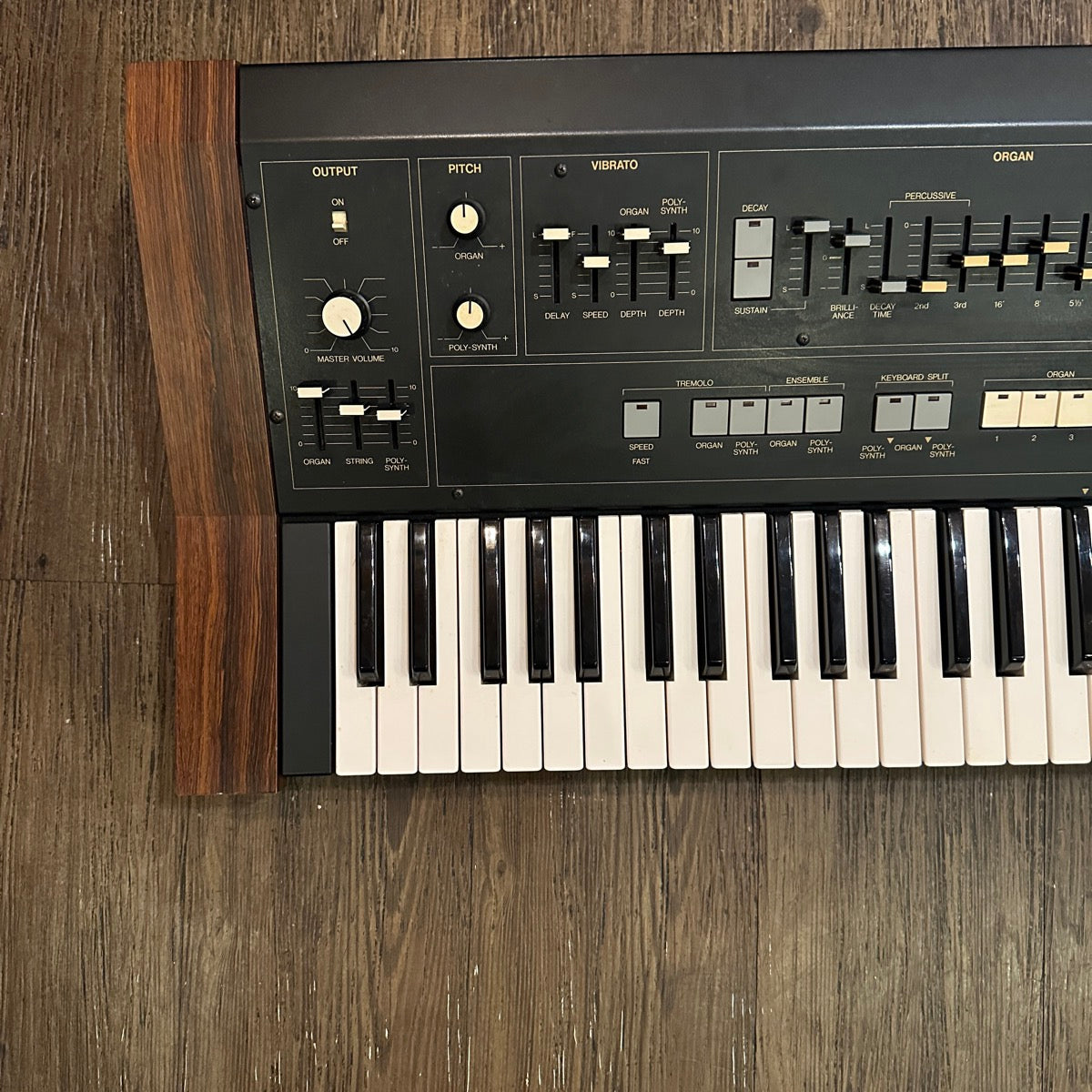 Yamaha SK-20 Symphonic Ensemble 61 Key Synthesizer 1980 - W/ Case
