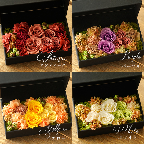 希望の箱-スタンダードの通販・販売|プリザーブドフラワー|はギフトの