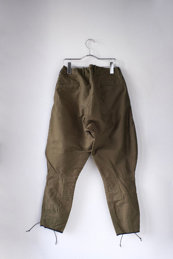 BLACK SIGN MOLESKIN SHERIFF BREECHES GREEN – grandguignol