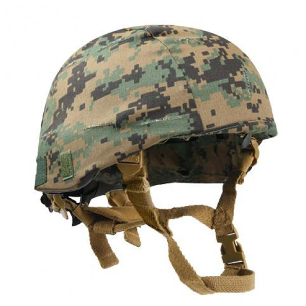 USMC ECH ACH Desert Woodland MARPAT リバーシブル ヘルメットカバー