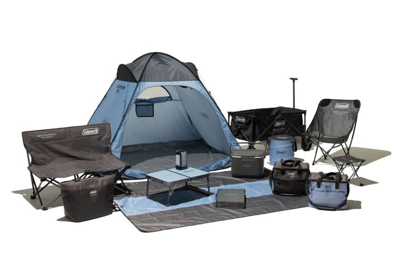 Coleman × BEAUTY & YOUTH UNITED ARROWSのWネームアウトドアグッズ