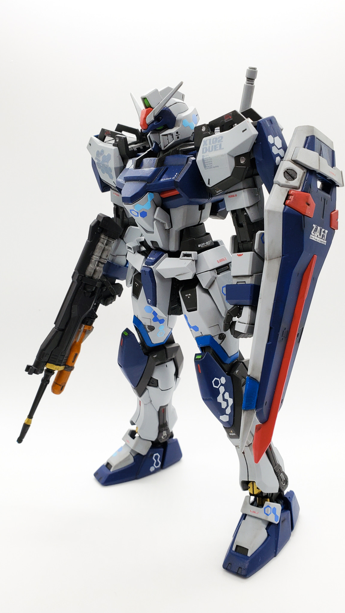 MG 1/100 デュエルガンダム アサルトシュラウド｜となさんのガンプラ