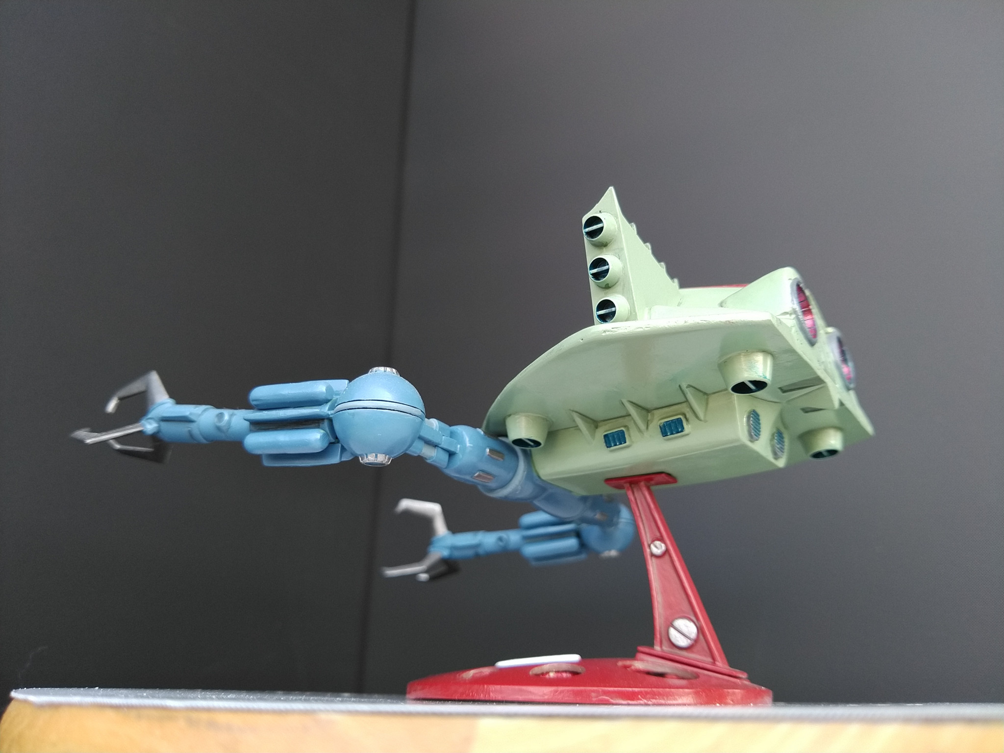 旧キット1/550ビグロ筆塗り｜you.zxt10cさんのガンプラ作品｜GUNSTA
