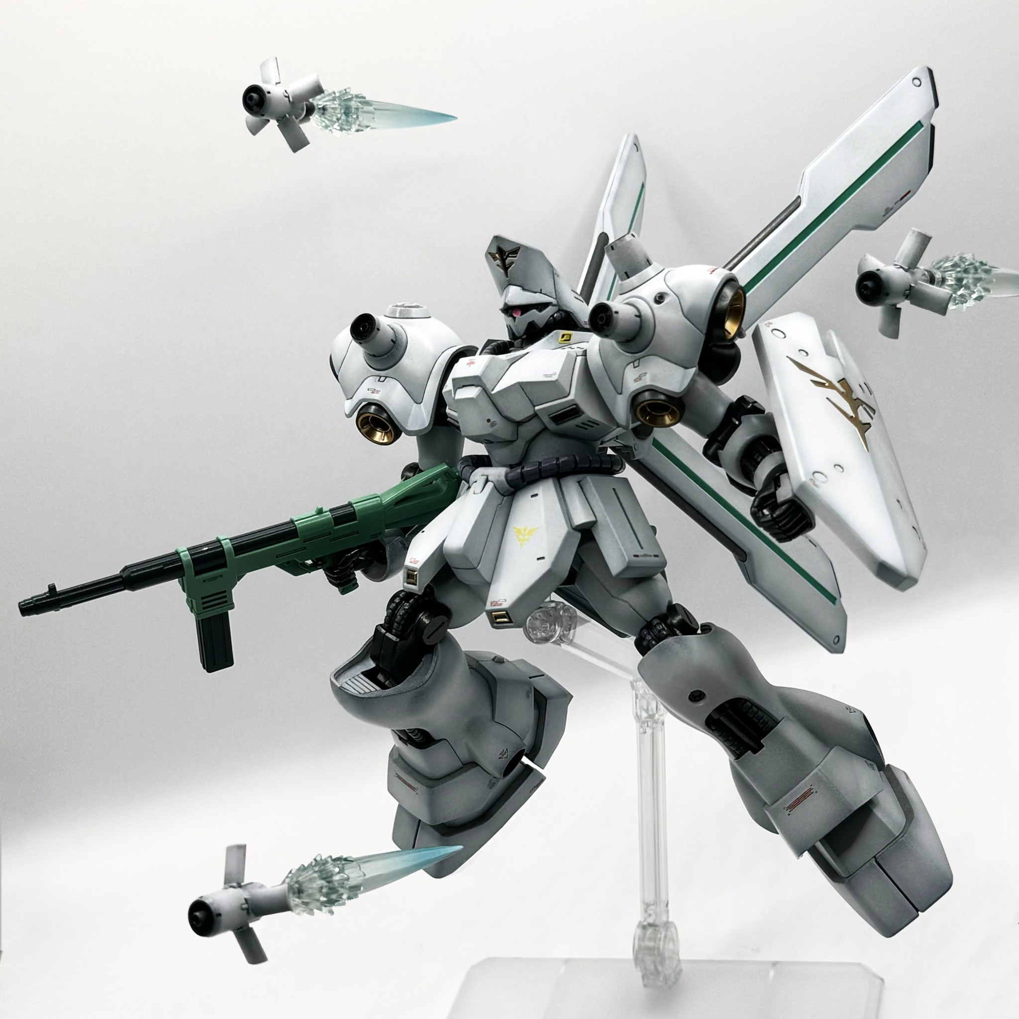 HG サイコドーガ 塗装完成品 ガンプラ ガンダムベース限定 HG 1/144