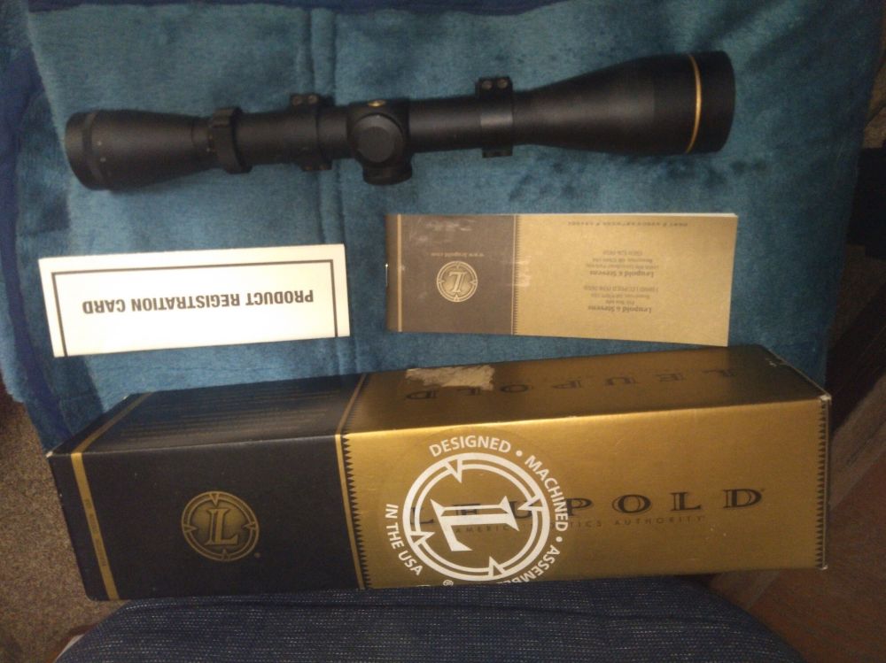 実物スコープ リューポルドVX2 3-9×40 リューポルドQRWリング付 実物