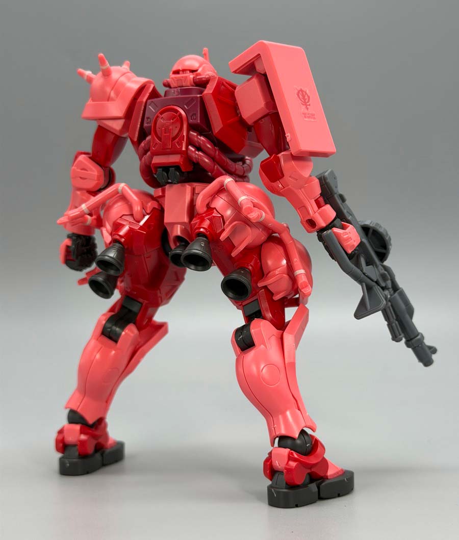 ガンプラ】HG 1/144 シャア専用ザク(GQ) レビュー | ポッチのガンプラ＋