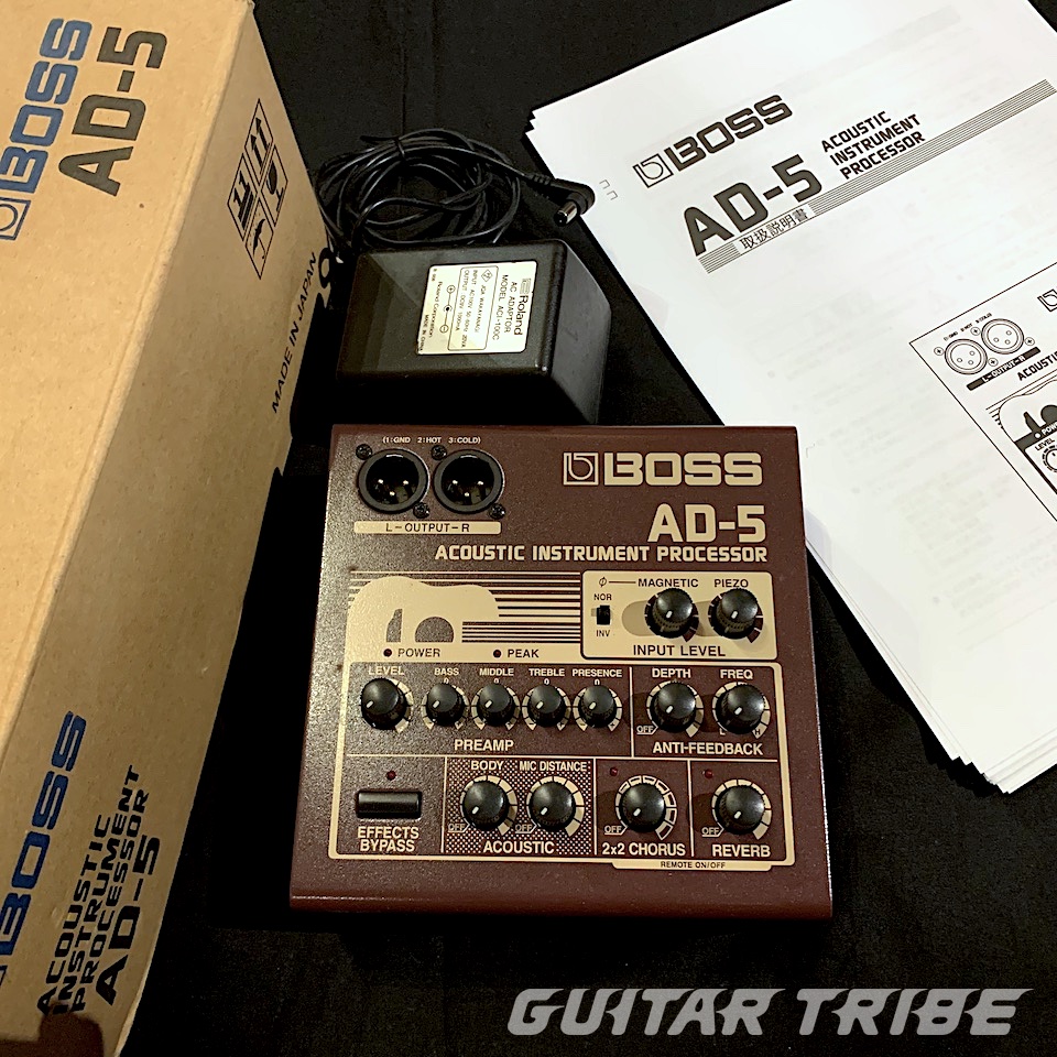 BOSS AD-5 アコースティックプロセッサー BOSS AD-5 アコースティック