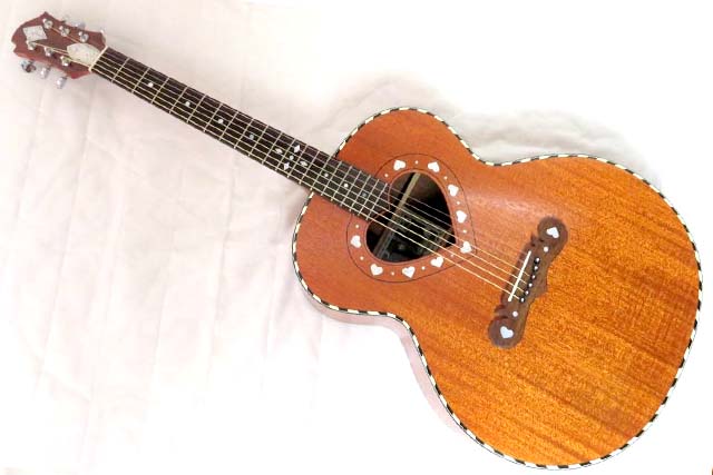 激レアZEPHYR ZAC-60アコースティックギターほぼ未使用ケース付き