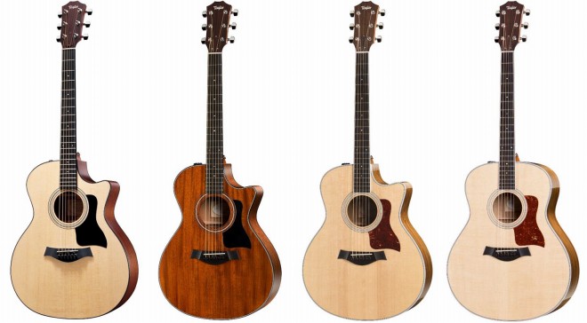アコースティックギター】Taylor 300＆400シリーズがES2ピックアップ
