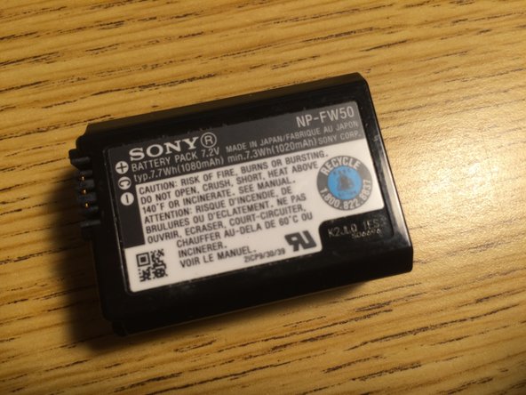 Sony Alpha NEX-3N Battery Repair - iFixit Repair Guide