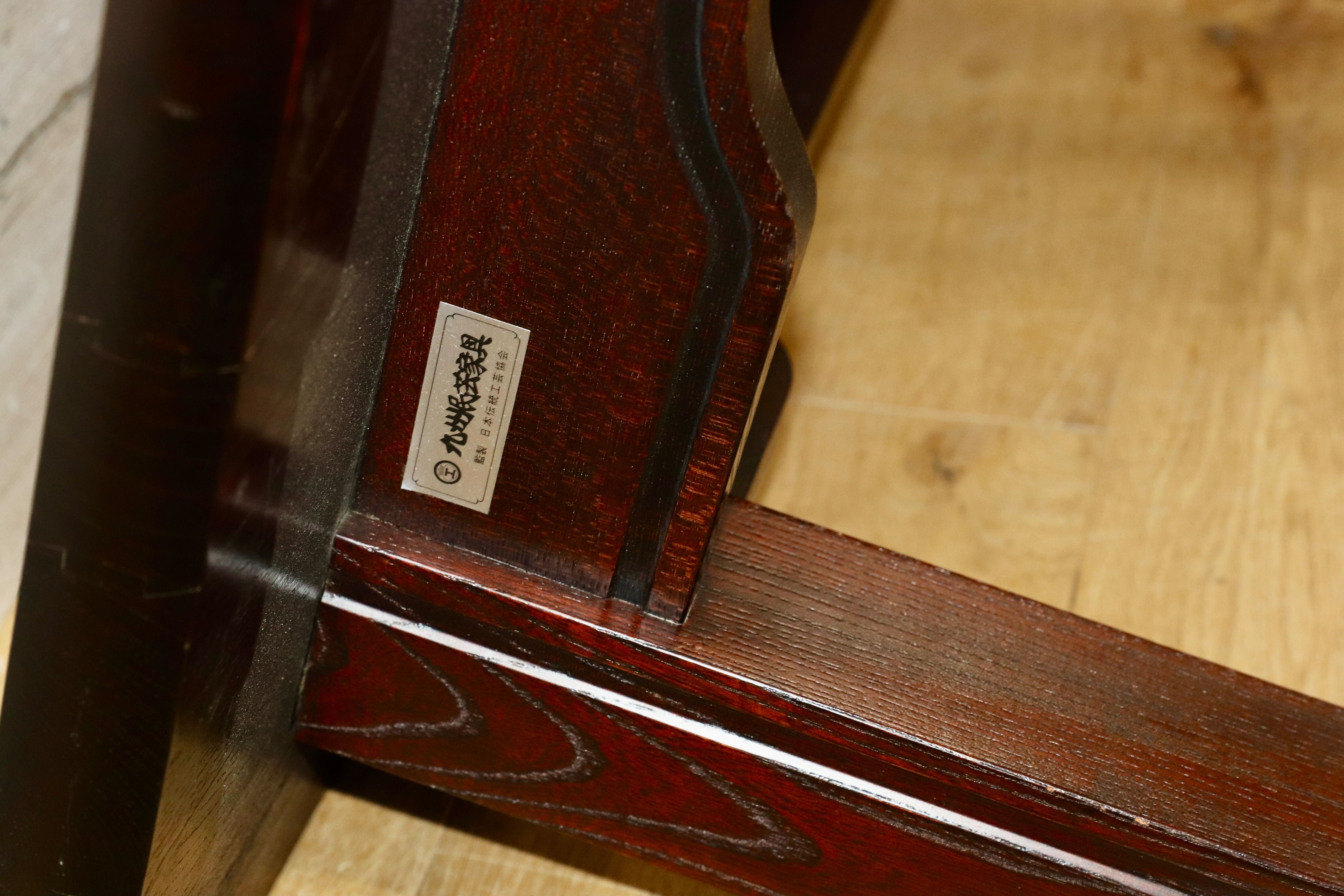 GMHH107○九州民芸家具 欅無垢材 センターテーブル リビングテーブル