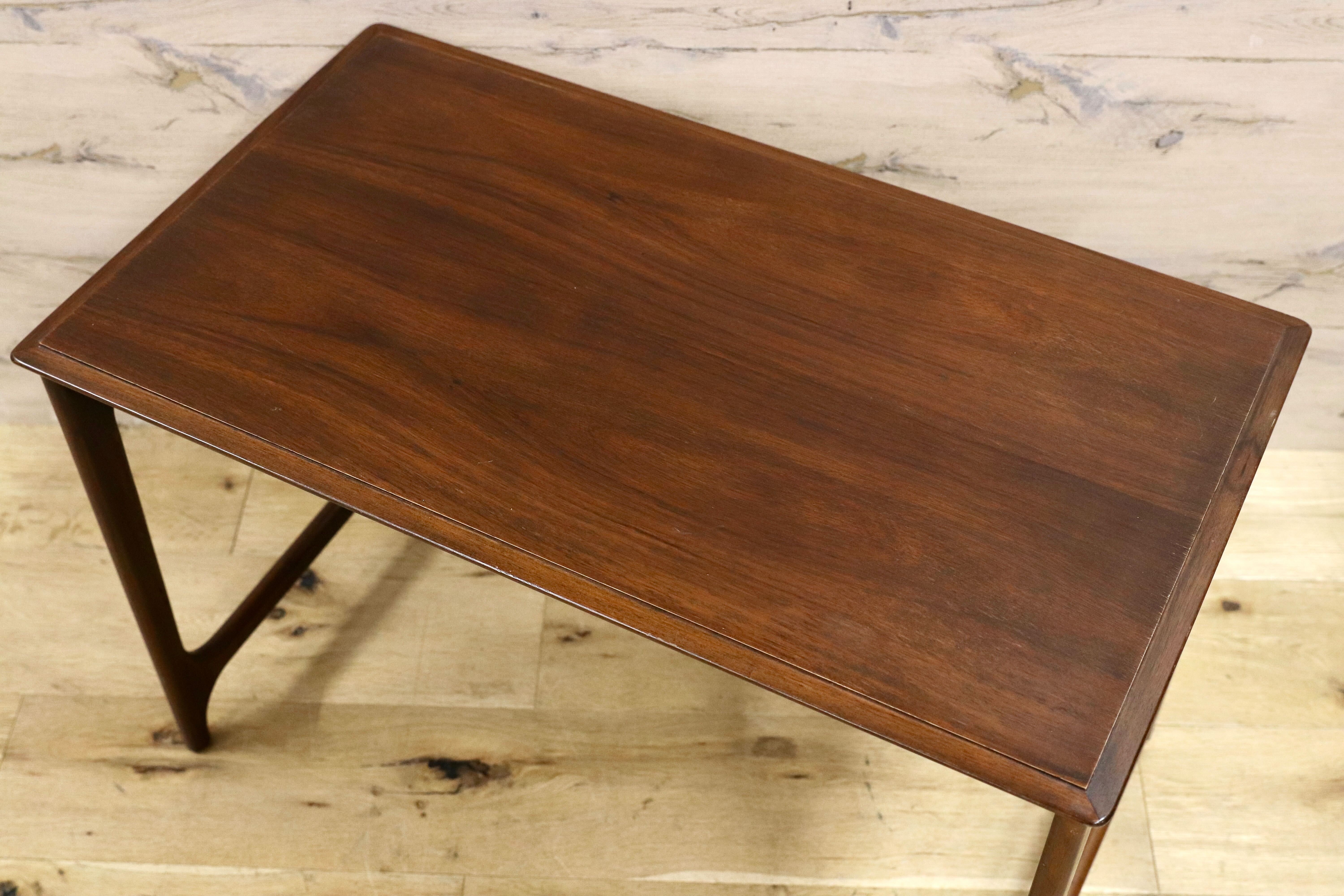 レアヴィンテージ 孔雀maruni エジンバナラ&チークサイドテーブル