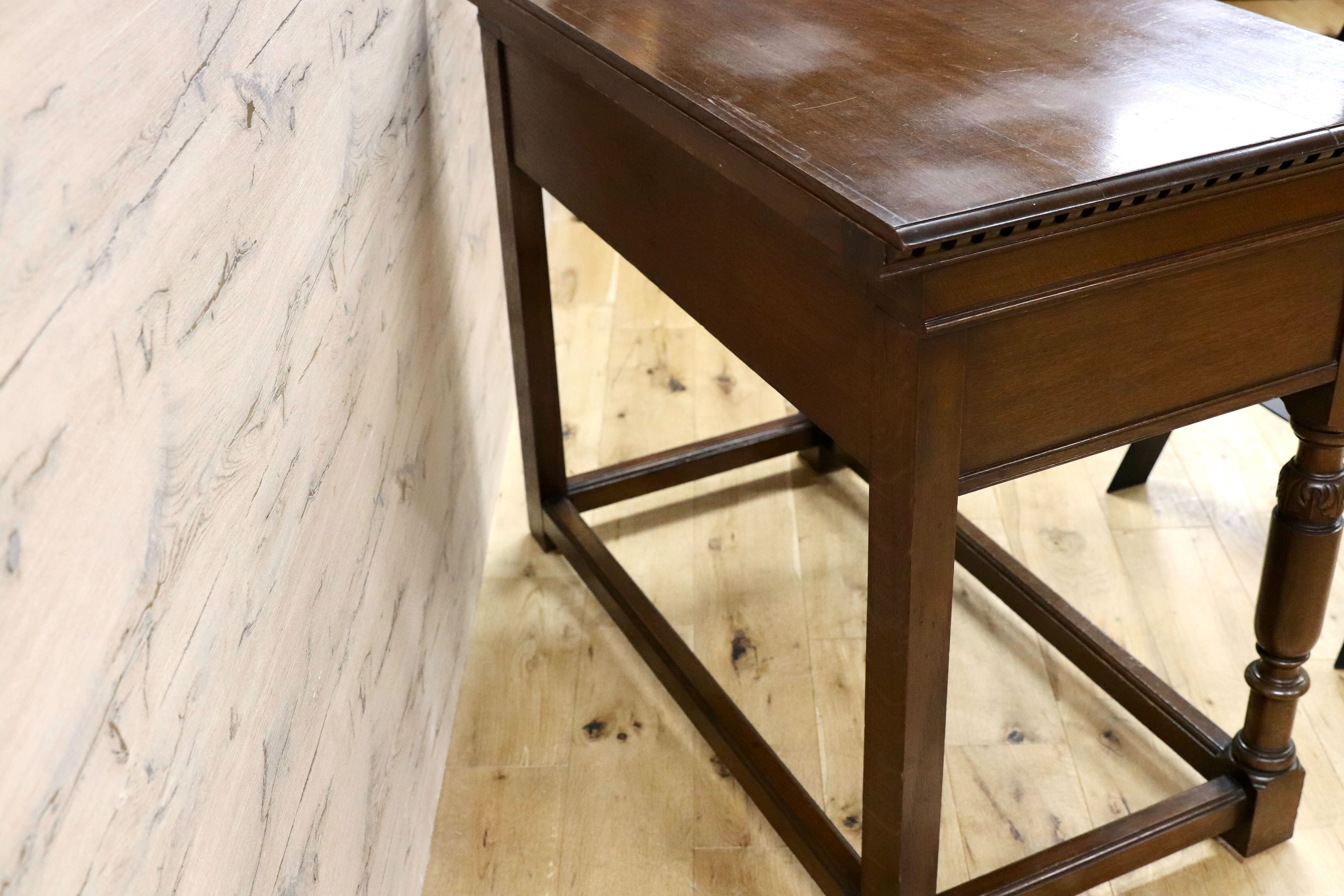 フランスアンティーク オーク剥離 コンソールテーブル 壁付 店舗什器40-B