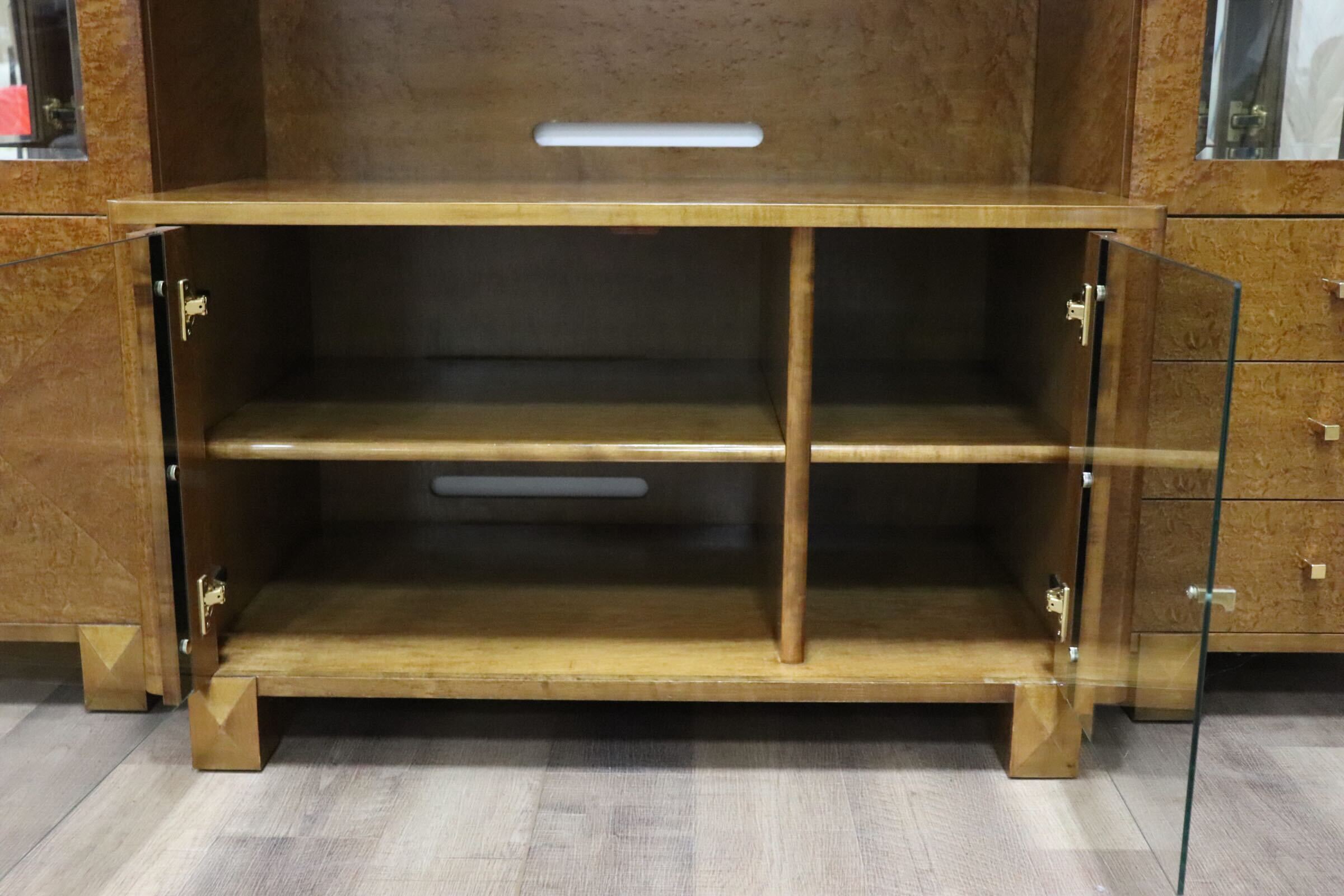 GMGN200○IDC大塚家具 SPLENDER スプレンダー バーズアイメープル TV