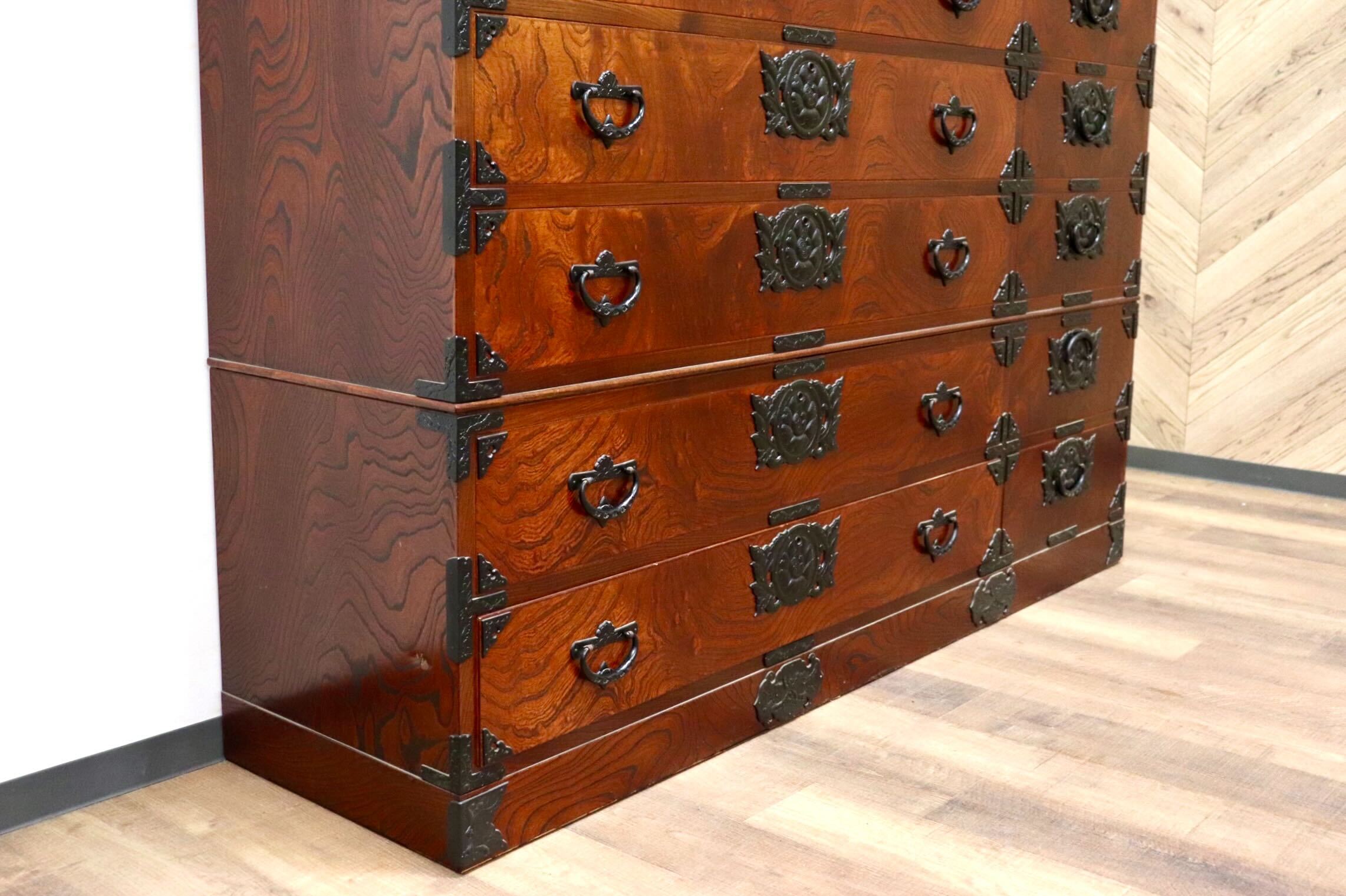 南部箪笥アンティークビンテージ家具昭和レトロ 民芸家具マルイ