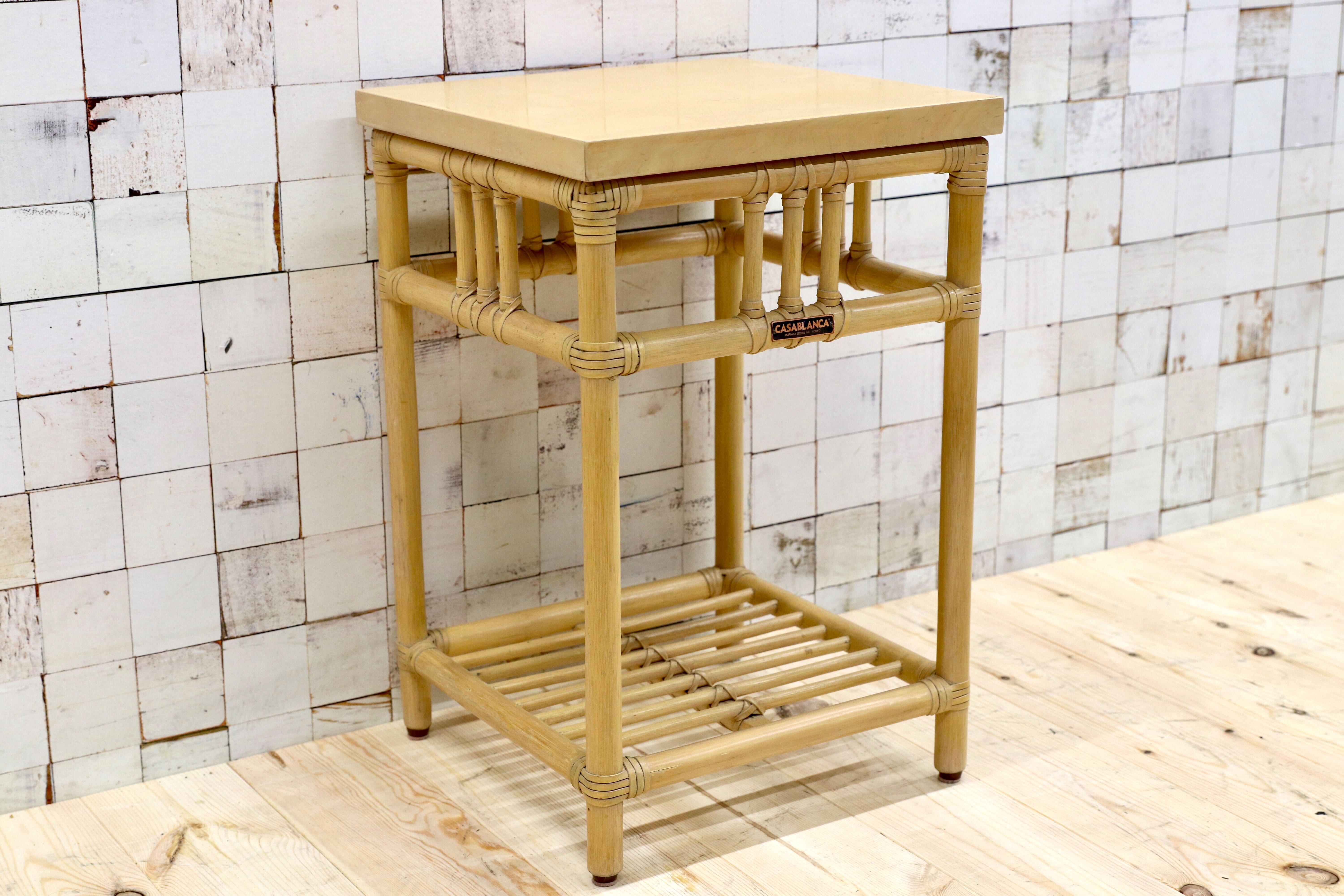 東海家具 木製 家具 サイドチェスト 電話台 ビンテージ アンティーク