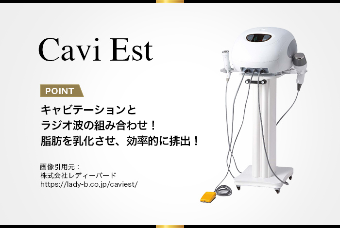 まはりく 業務用痩身機「キャビエスト」 キャビエスト業務用