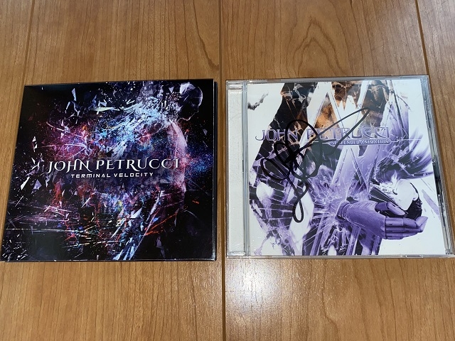 Dream Theaterのジョンペトルーシ ソロアルバム発売記念Tシャツ JOHN