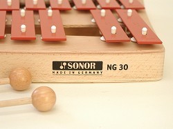 美品】メタルフォン 赤 2段 NG30 SONOR ゾノア社 正規品 鉄琴 SONOR