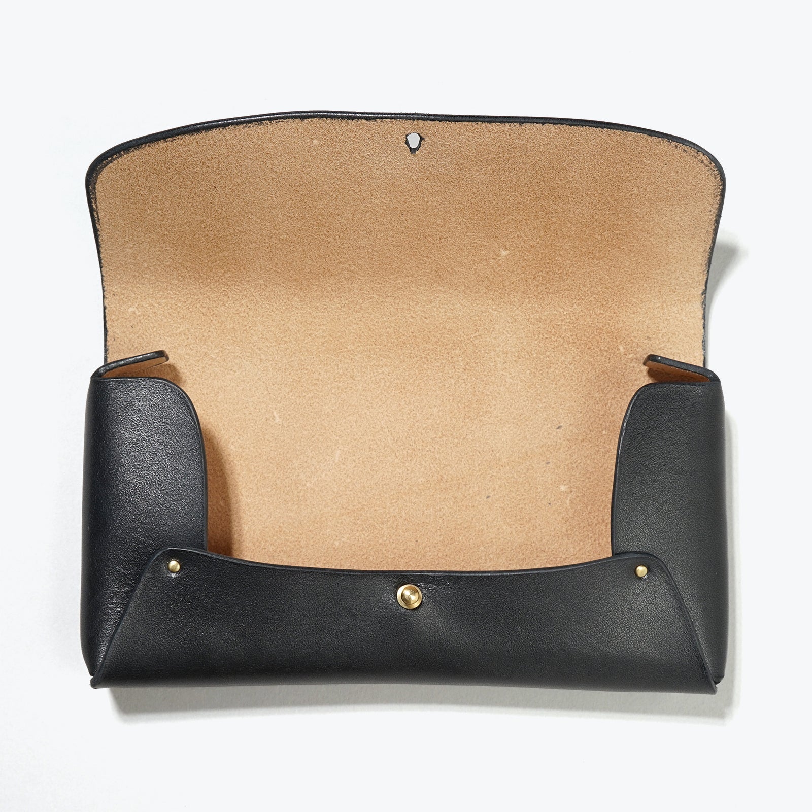 レザーペンケース｜柿渋染め – h&craft.