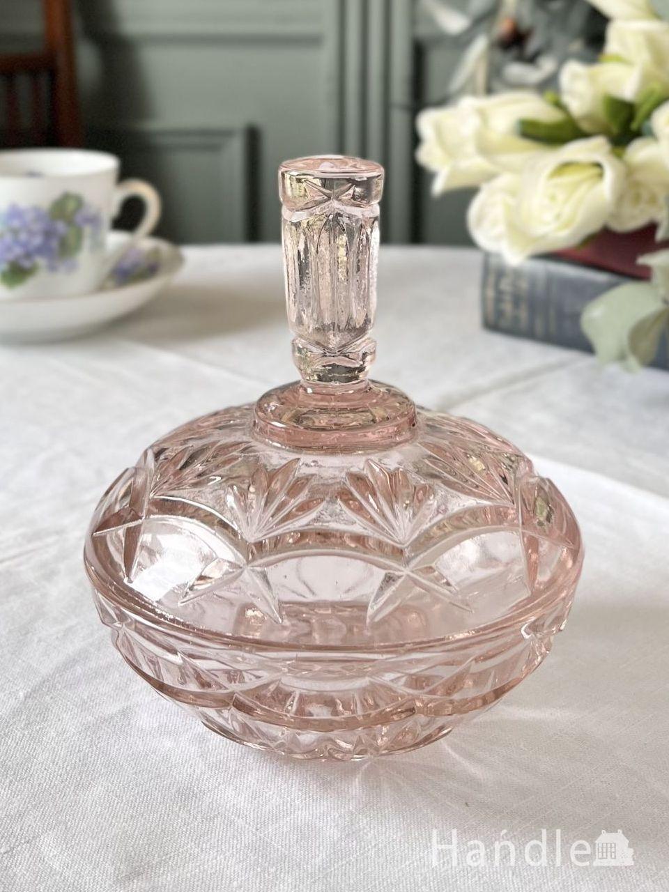 フランスで見つけたアールデコのアンティークボックス、薔薇の装飾が