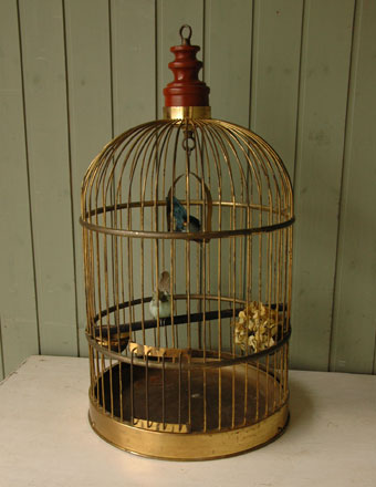 フランス アンティーク 鳥籠 バードゲージ ブロカント シャビー 19世紀