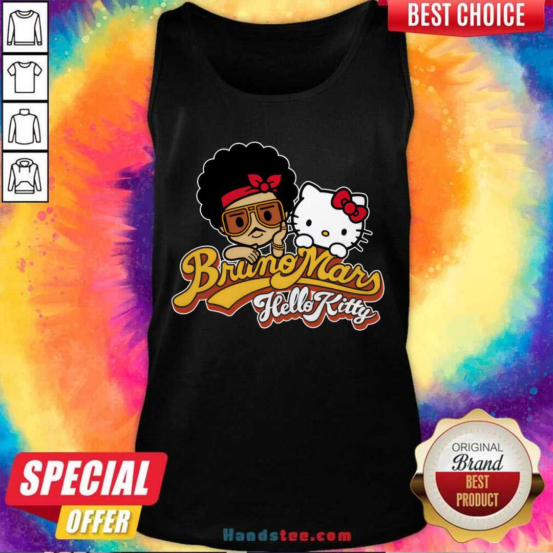 Bruno Mars X Hello Kitty T-shirt