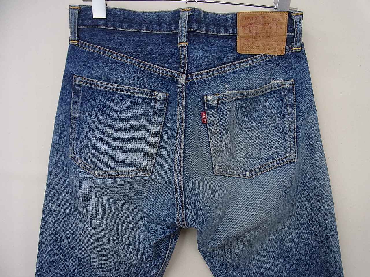 リーバイス S501XX（大戦モデル）復刻（米国バレンシア工場） 太もも