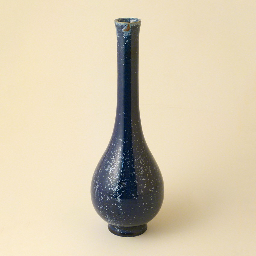 唐銅双耳壺 】 花入/花生 清朝初期 中国古玩 唐銅双耳壺 】 花入/花生