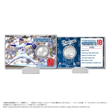 MLB公式】山本由伸 コインカード｜ドジャース｜世界限定5000｜羽田空港