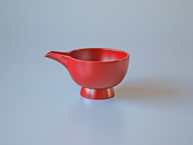 浄法寺塗 平鉢 6寸 純国産漆 安比塗漆器工房 約18㎝×約5.5㎝ 新品未