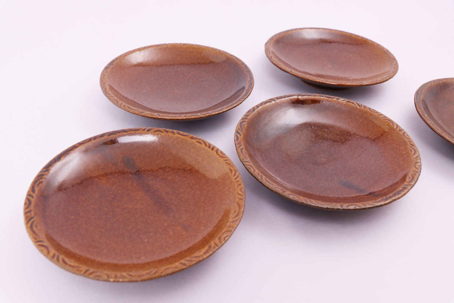 楽天市場】中村道年の通販 五代中村道年 飴釉丸皿 D440