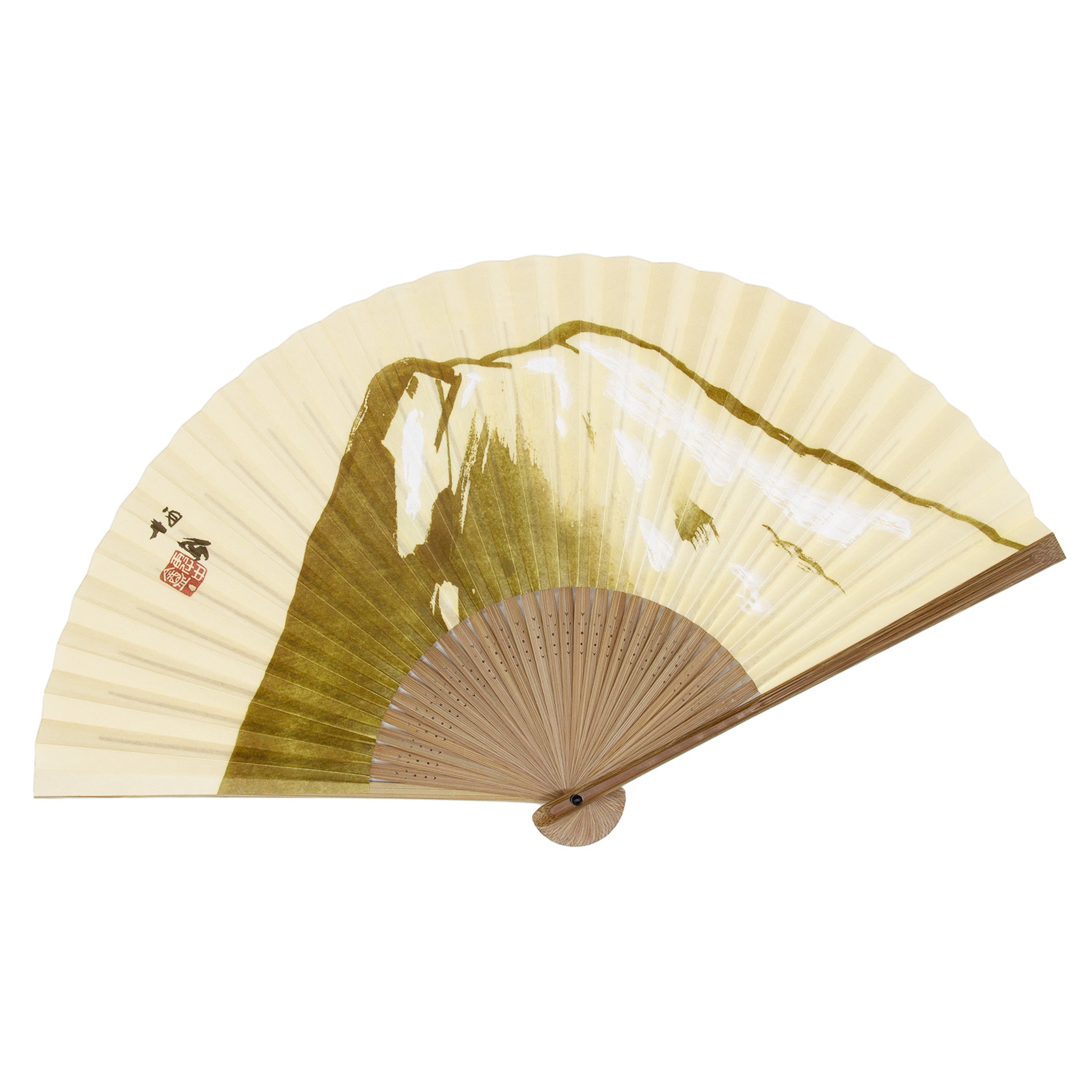 竹内栖鳳 「富士山」 七寸五分 扇子 – 白竹堂オンラインショップ