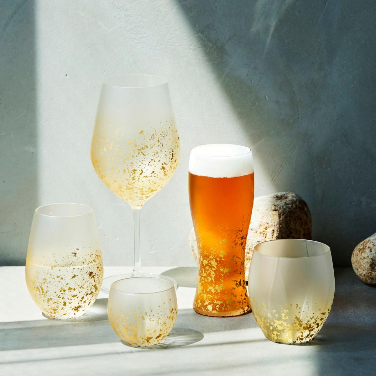 Lunt】【純銀 / ガラス】ワイングラスコースター 6枚 スターリング