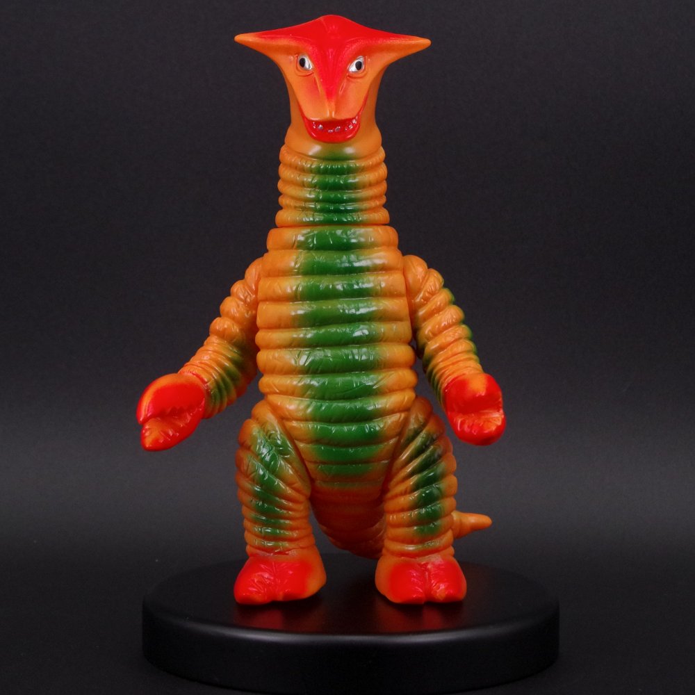ブルマァク ドラコ(蓄光オレンジ) ドラコ ソフビ ブルマァクの怪獣