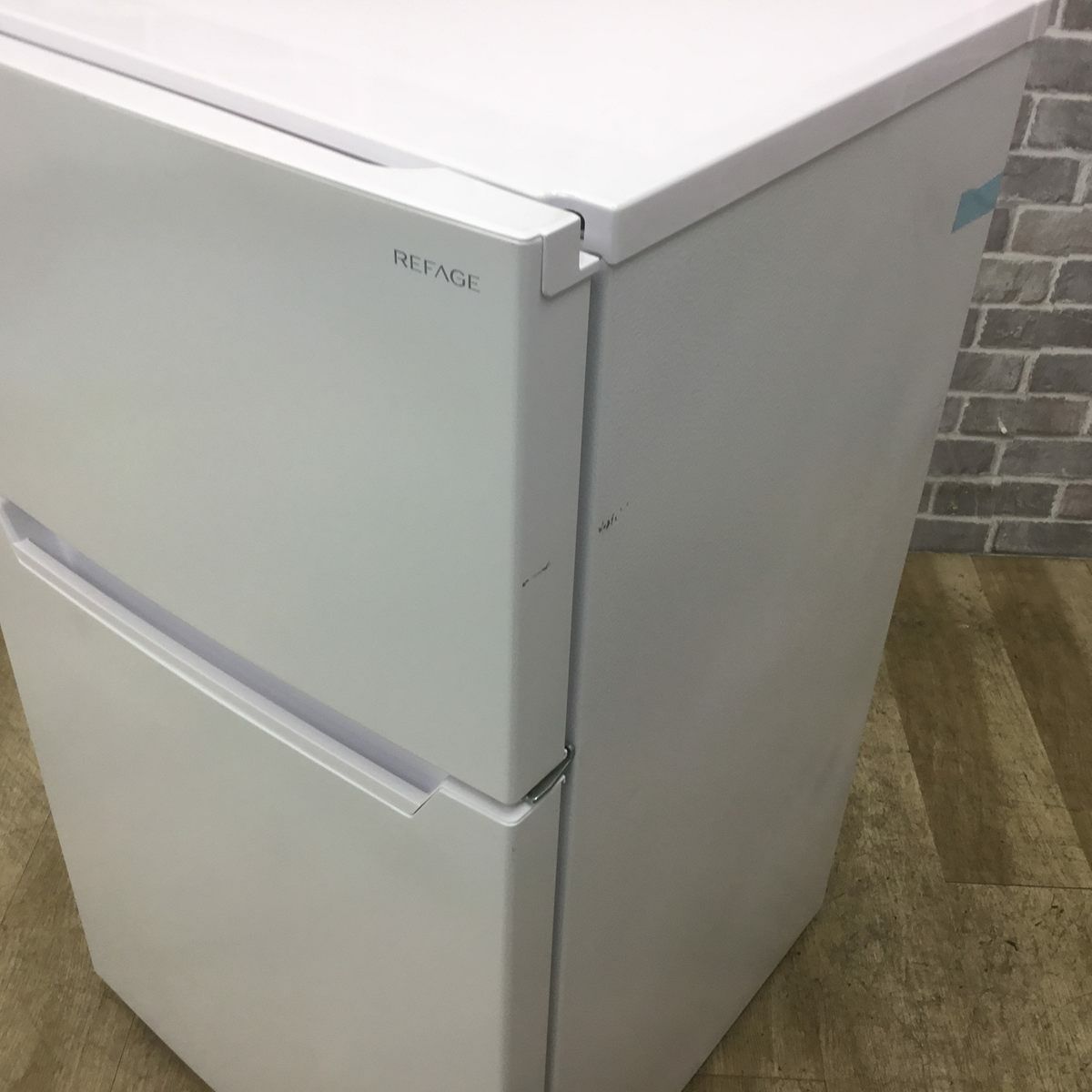 ヤマダ電機 REFAGE 冷蔵庫 2ドア 87L 右開き ホワイト YRZ-C09LW 2024