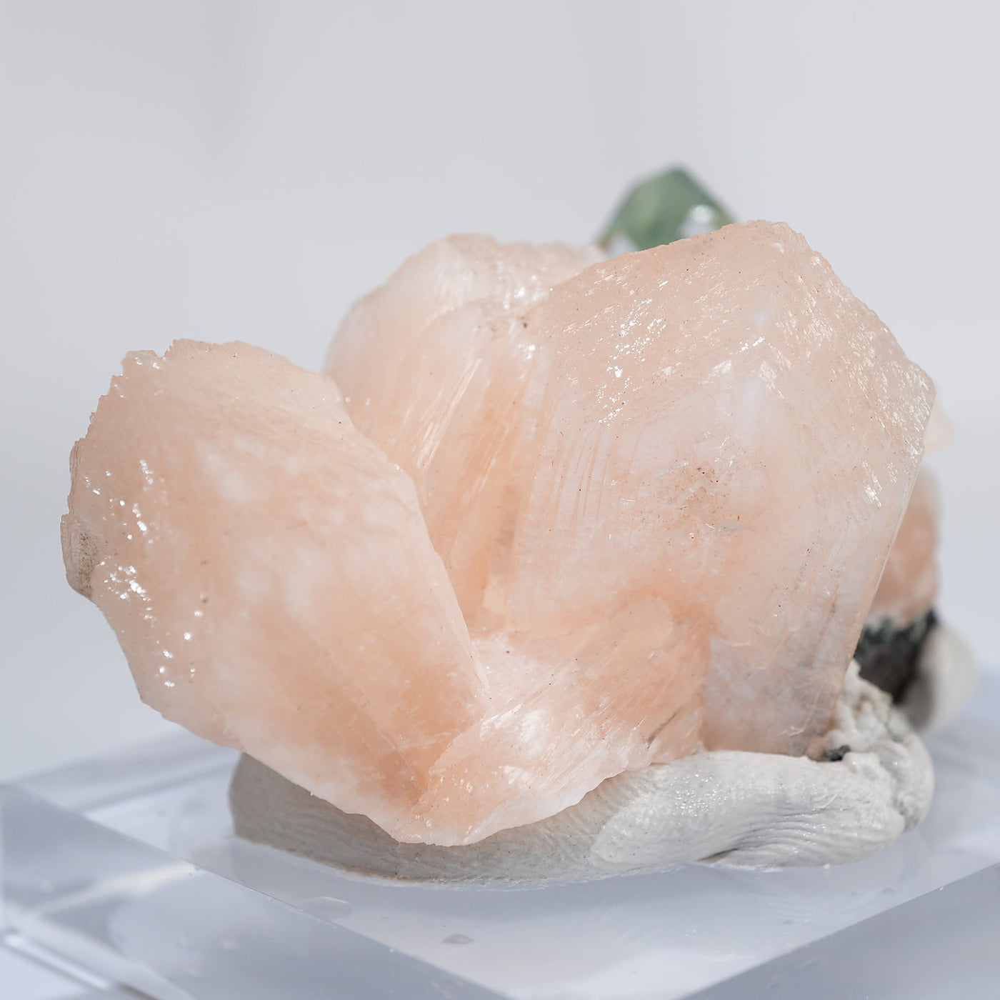 インド産 アポフィライト・スティルバイト – 天然石ハッピーギフト