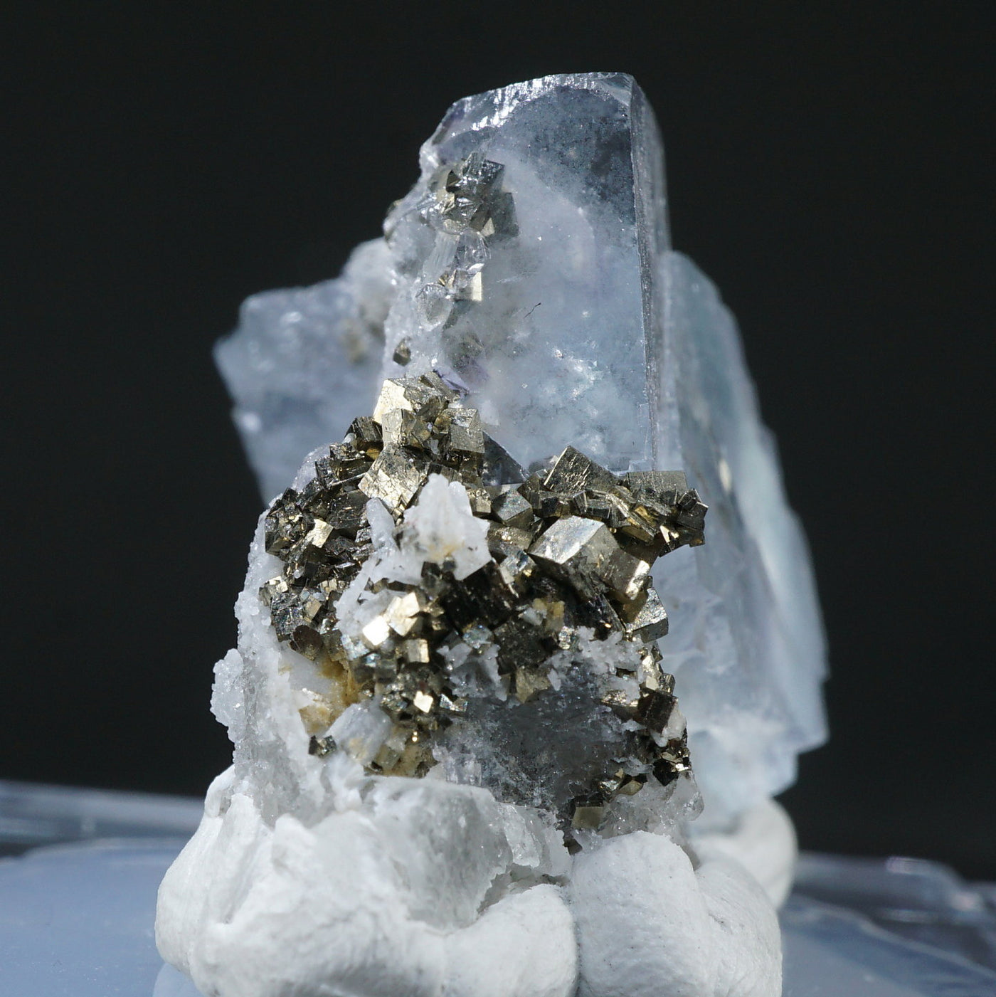 478 中国ヤオガンシャン産フローライト&パイライト